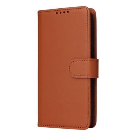 Чохол-книжка BETOPNICE BN-005 2 in 1 Detachable Imitate Genuine Leather для Samsung Galaxy A55 - коричневий