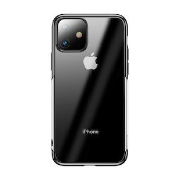 Силиконовый чехол Baseus Shining case на iPhone 11- черный
