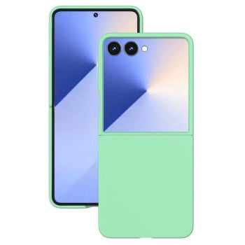 Чехол полимерный Kalebol Paint-sprayed Solid Color на Samsung Galaxy Filp 7 - зеленый