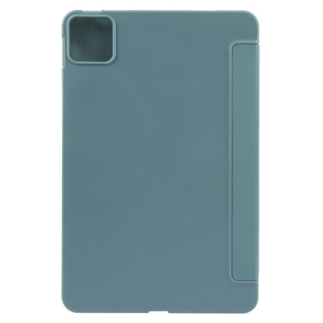 Чехол-книжка Litchi Texture для Xiaomi Pad 7 / Pad 7 Pro - зеленый