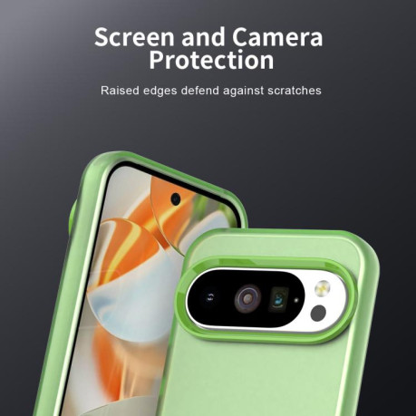 Противоударный чехол Candy Series для Google Pixel 10 / 10 Pro - зеленый
