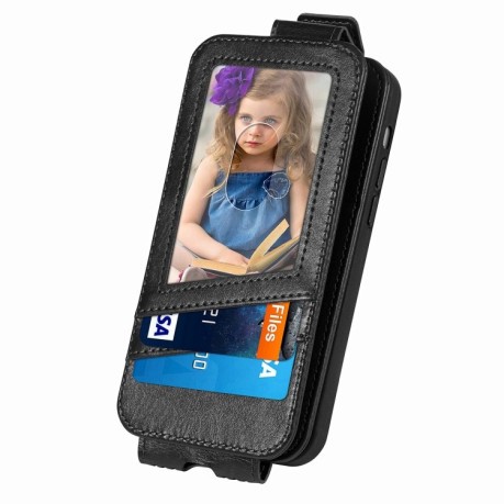 Флип-чехол Splicing Wallet Card для Realme C33 - черный