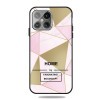 Протиударний чохол Frosted Fashion Marble для iPhone 13 Pro - Golden Triangle