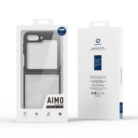Противоударный чехол DUX DUCIS Aimo Series для Samsung Galaxy Flip 5 5G - черный