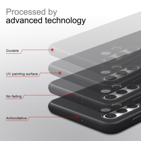 Чехол NILLKIN Frosted Shield Concave-convex на Samsung Galaxy A32 4G- черный