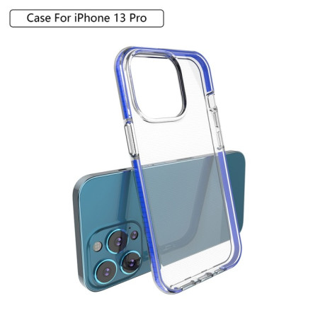 Ударозащитный чехол Double-color для iPhone 13 Pro - синий
