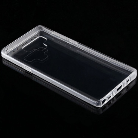 Ультратонкий двусторонний чехол 0.75mm на Samsung Galaxy Note 9-прозрачный
