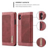 Чехол-книжка CaseMe 006 Series Card магнитная крышка на iPhone Xs Max 6.5 - красный