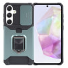 Протиударний чохол Armor Camera Shield для Samsung Galaxy A35 5G - зелений
