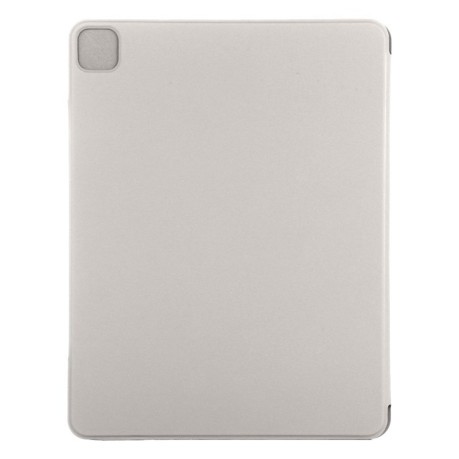 Магнитный чехол- книжка Double-sided Magnetic Flip PU Leather With Holder для iPad Air 13 2024 / Pro 12.9 2020 - серый