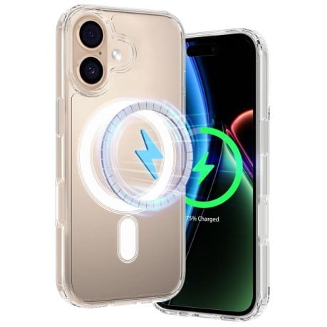 Чохол Clear Case із MagSafe гібрид на iPhone 17 - прозорий