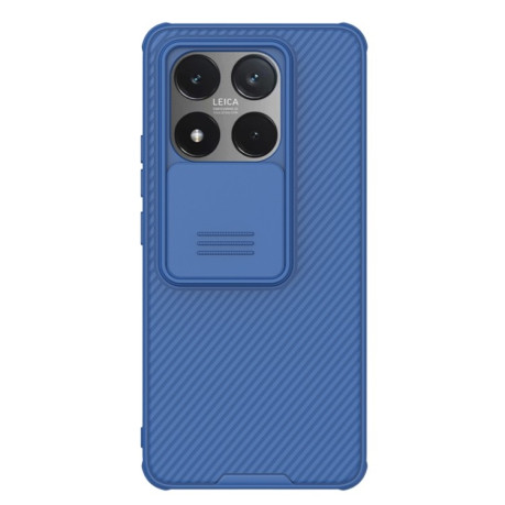 Ударозащитный чехол NILLKIN CamShield Pro на Xiaomi 14T Pro - синий