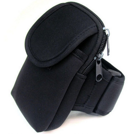 Універсальний спортивний чохол із кріпленням на руку для S210 Neoprene Arm Bag Outdoor Sports - чорний