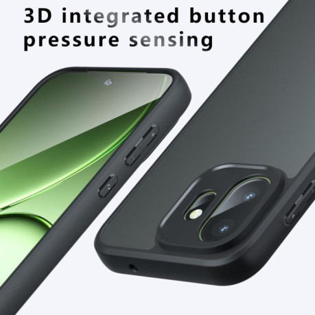 Противоударный чехол Armor Precise Hole гибрид для OnePlus 15T — прозрачный