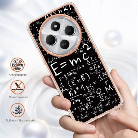 Протиударний чохол Electroplating IMD для Xiaomi Redmi 14C 4G/Poco C75/Redmi A4 5G - Equation