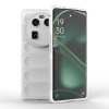 Силіконовий чохол Magic Flannel для OPPO Find X6 5G - білий