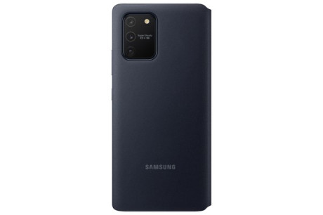 Оригинальный чехол-книжка Samsung S View Wallet для Samsung Galaxy S10 Lite black (EF-EG770PBEGEU)