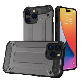 Протиударний чохол Rugged Armor на iPhone 14 Pro - сірий