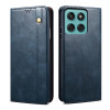 Чехол-книжка Simple Wax Crazy Horse для Motorola Moto G86 Power 5G - синій