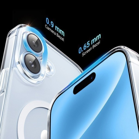 Оригинальный чехол Ugreen Classy Clear (MagSafe) для iPhone 16 Plus - Transparent