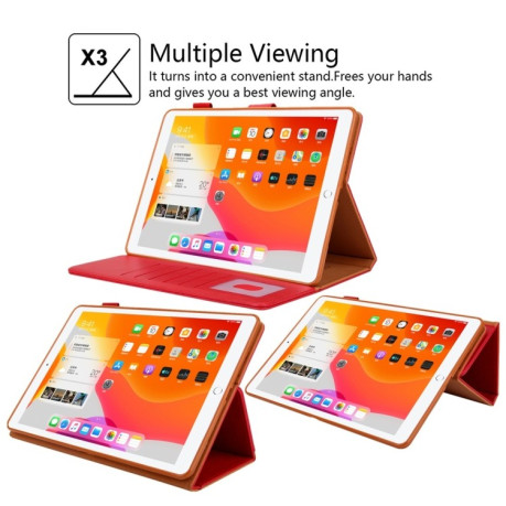 Чехол-книжка Business Style для iPad Pro 10.5 inch / iPad 10.2 - красный