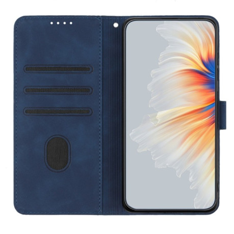 Чохол-книжка Skin Feel Heart Amile для Xiaomi Redmi Note 14 Pro 5G/Poco X7 - синій