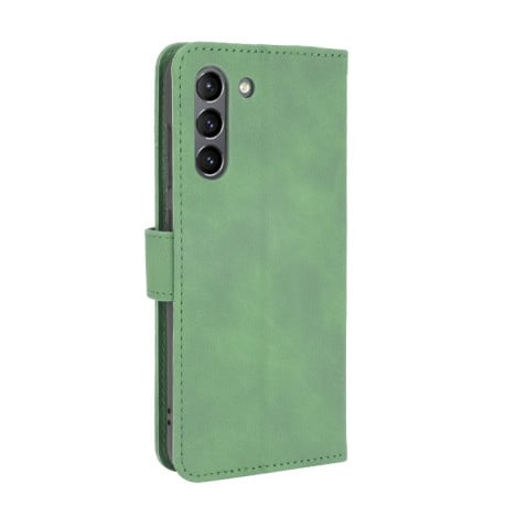 Чохол-книжка Solid Color Skin Feel Samsung Galaxy S21 FE - зелений