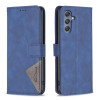 Чехол-книжка Rhombus Texture для Samsung Galaxy M34 5G - синий