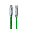 Кабель WK WDC-205 PD 20W USB-C/Type-C to 8 Pin Super Fast Charge Data Cable - зеленый