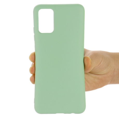 Силиконовый чехол Solid Color Liquid Silicone на Xiaomi Redmi 10 - зеленый