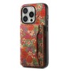 Противоударный чехол Card Slots для iPhone 16 Pro - Summer Red