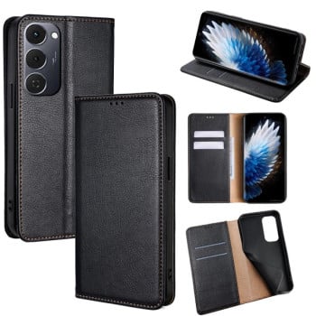 Чехол-книжка Gloss Oil Solid на Tecno Spark 40 Pro+ 4G — black