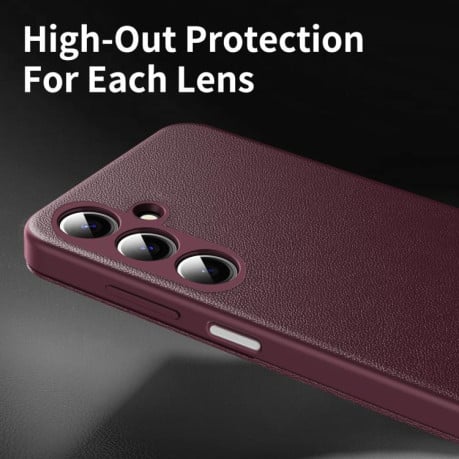 Чохол-книжка Smart View Window Leather на Samsung Galaxy A37 5G — червоний