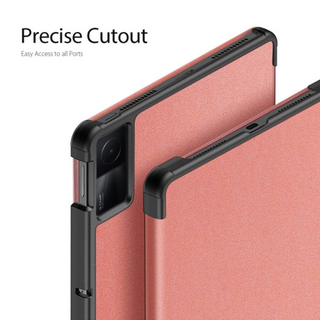 Противоударный чехол DUX DUCIS Domo Series для Xiaomi Redmi Pad SE - розовый