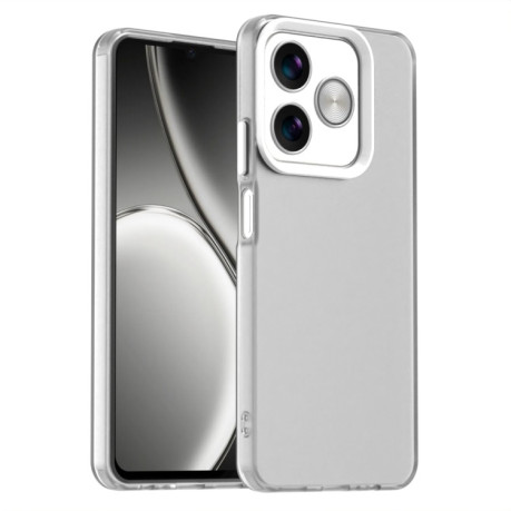 Противоударный чехол Candy Series для Realme C61/C63/Note 60/Note 60x - белый