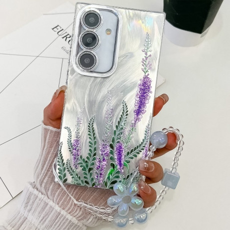 Протиударний чохол Flowers and Plants Series для Samsung Galaxy S25+ 5G - Lavender 