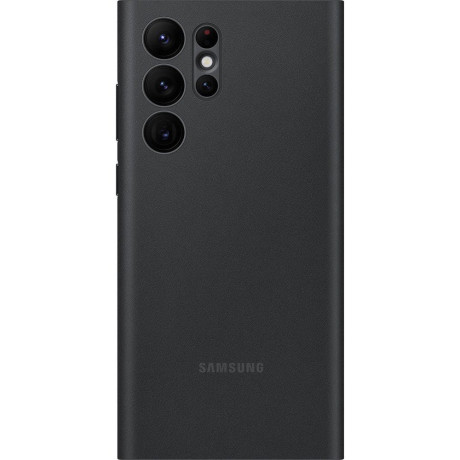 Оригинальный чехол-книжка Samsung LED View Cover для Samsung Galaxy S22 Ultra - black