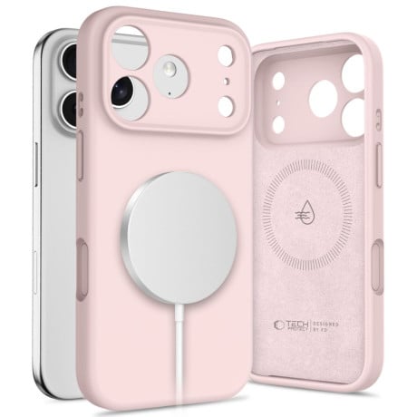 Чохол Tech-Protect Silicone MagSafe на iPhone 17 Pro Max - Pink