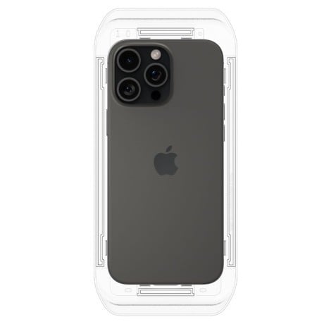 Комплект защитного стекла Spigen Glas.tR EZ Fit Privacy Tempered Glass for iPhone 16 Pro / 17 / 17 Pro - 2 pcs. - Black