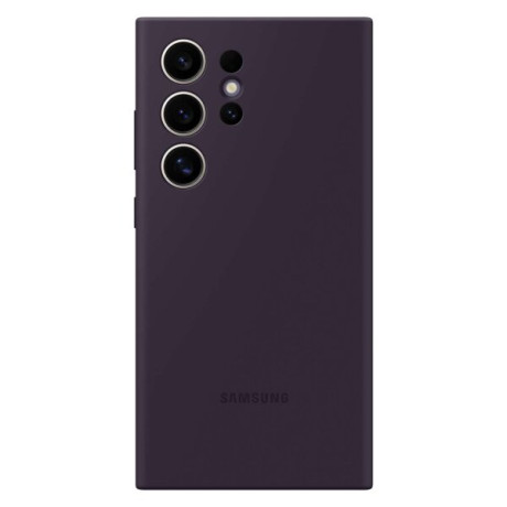 Оригінальний чохол Samsung Silicone Case для Samsung Galaxy S24 Ultra - dark purple (EF-PS928TEEGWW)
