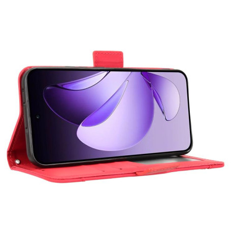 Чохол-книжка Skin Feel Calf на OPPO Reno13 5G Global - червоний