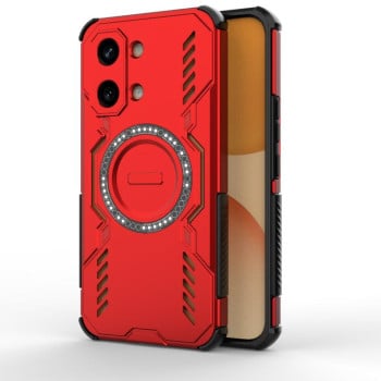 Протиударний чохол Butterfly Armor з MagSafe на Xiaomi Redmi Turbo 5 Max / Poco X8 Pro Max — червоний