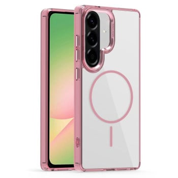 Чехол Star Shield Thin Circle MagSafe для Samsung Galaxy A56 - розовый