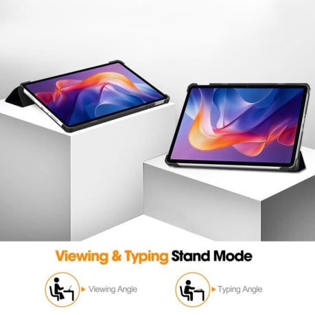Чехол-книжка 360 Rotation Stand Smart Leather для Xiaomi Redmi Pad 2 - ME