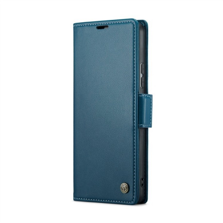 Чохол-книжка CaseMe 023 Butterfly Buckle Litchi Texture RFID Anti-theft Leather для Samsung Galaxy A54 5G - синій