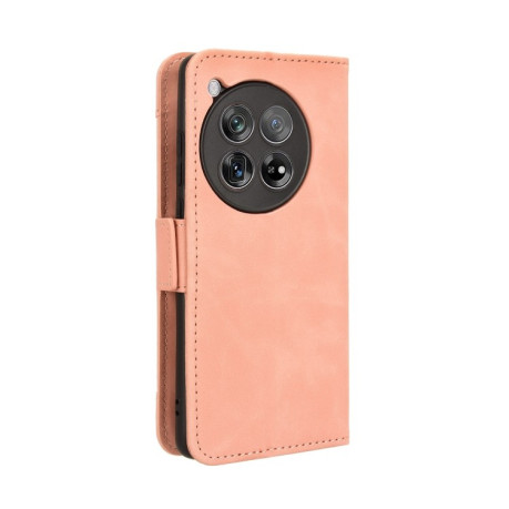 Чехол-книжка Skin Feel Calf на OnePlus 12R / Ace 3 5G - розовый