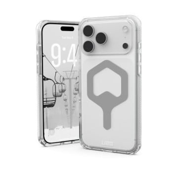 Оригінальний чохол UAG Plyo з MagSafe на iPhone 17 Pro Max - Clear Silver