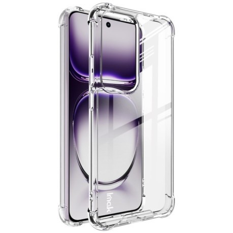 Противоударный чехол IMAK Space Shield PC + TPU Airbag для OPPO Reno12 Pro Global - прозрачный