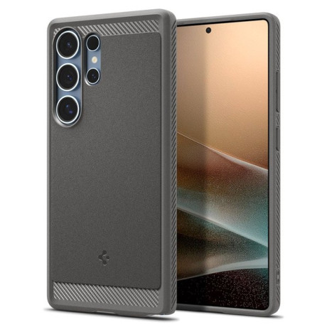 Оригинальный чехол Spigen Rugged Armor Mag MagSafe для Samsung Galaxy S25 - Gray