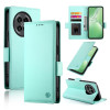 Чехол-книжка Side Buckle Magnetic Frosted Leather для OnePlus 13R/Ace 5/Ace 5 Pro - зеленый
